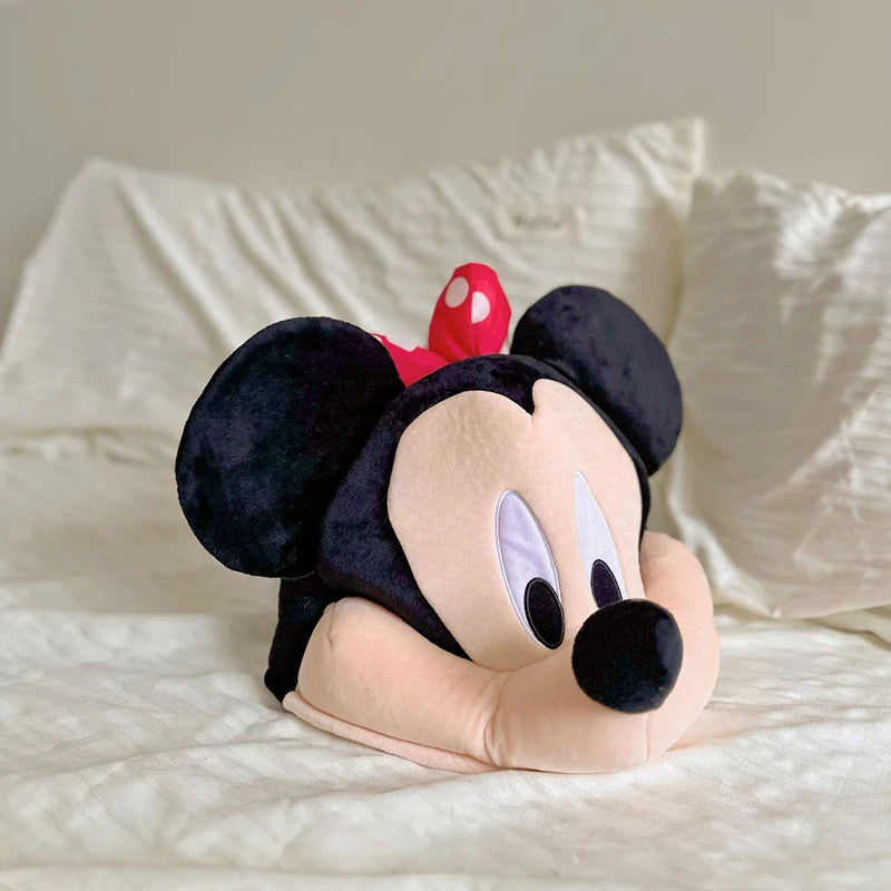 Disney Children's Cosplay Hat Cartoon Mickey Mouse Minnie Actor's Headgear Plush Hat Christmas Gift