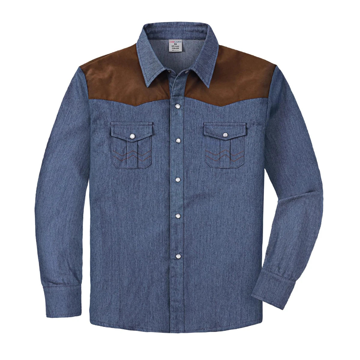 Jean Shirts for Boys Children Spring Autumn Full Sleeve Denim Jackets Kids Lapel Shirt Coat Top Boy Clothes 4-14 Years