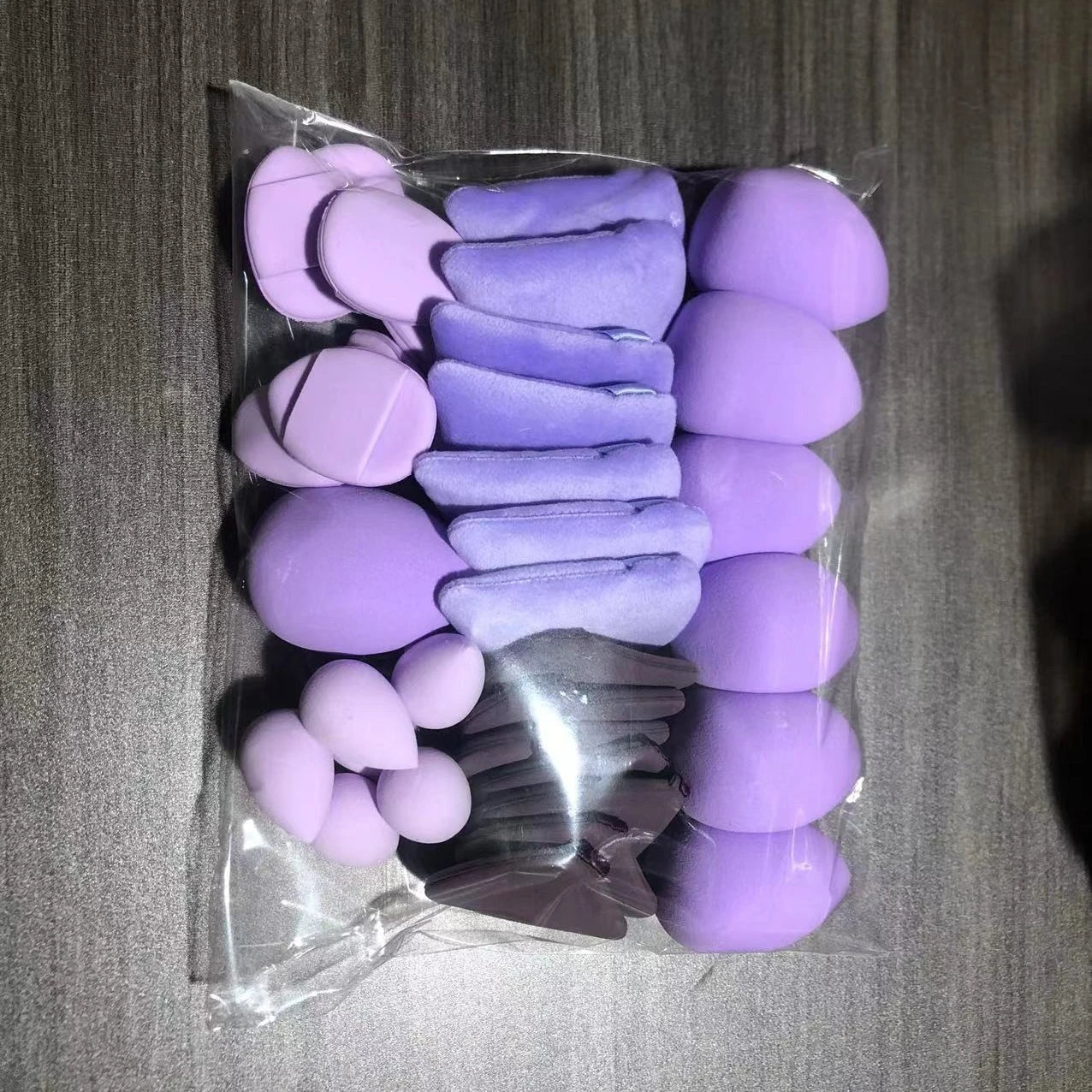 35Pcs Makeup Set - Multipurpose Sponges for Fndn/Concealer, Wet/Dry, Latex-Free All Skin, Cntr/Eye/Inner Crnr