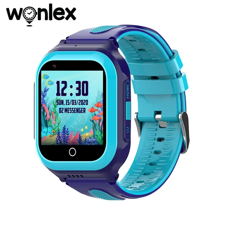 Wonlex Smart Watch Kids GPS WIFI LBS Positioning Tracker 4G Video Camera Voice Chat KT24S GEO Fence Location Child Smart-Watches