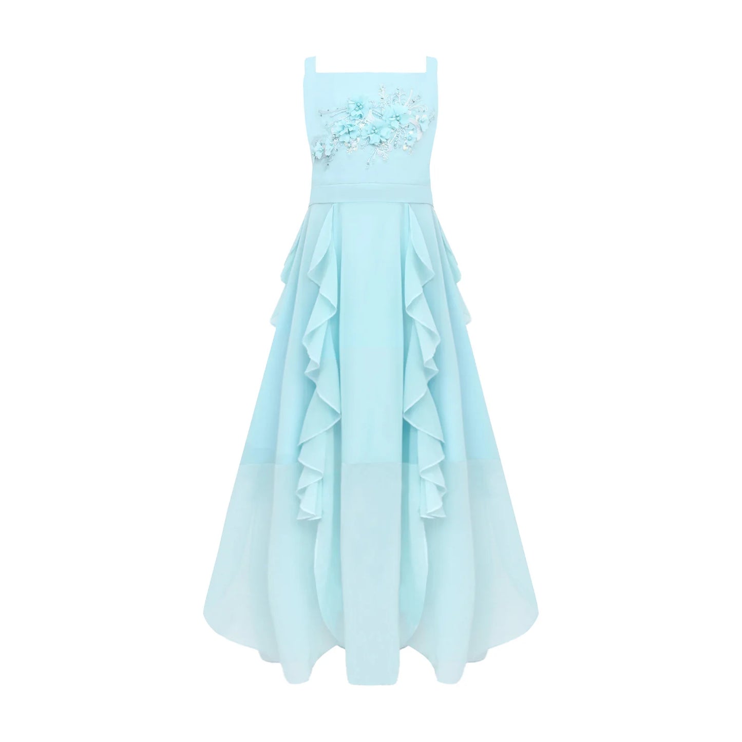 Girls Dresses Children Formal Wedding Party Pageant Gown for Special Occasions Graduation Ceremony Dress Flower Girl Clothes