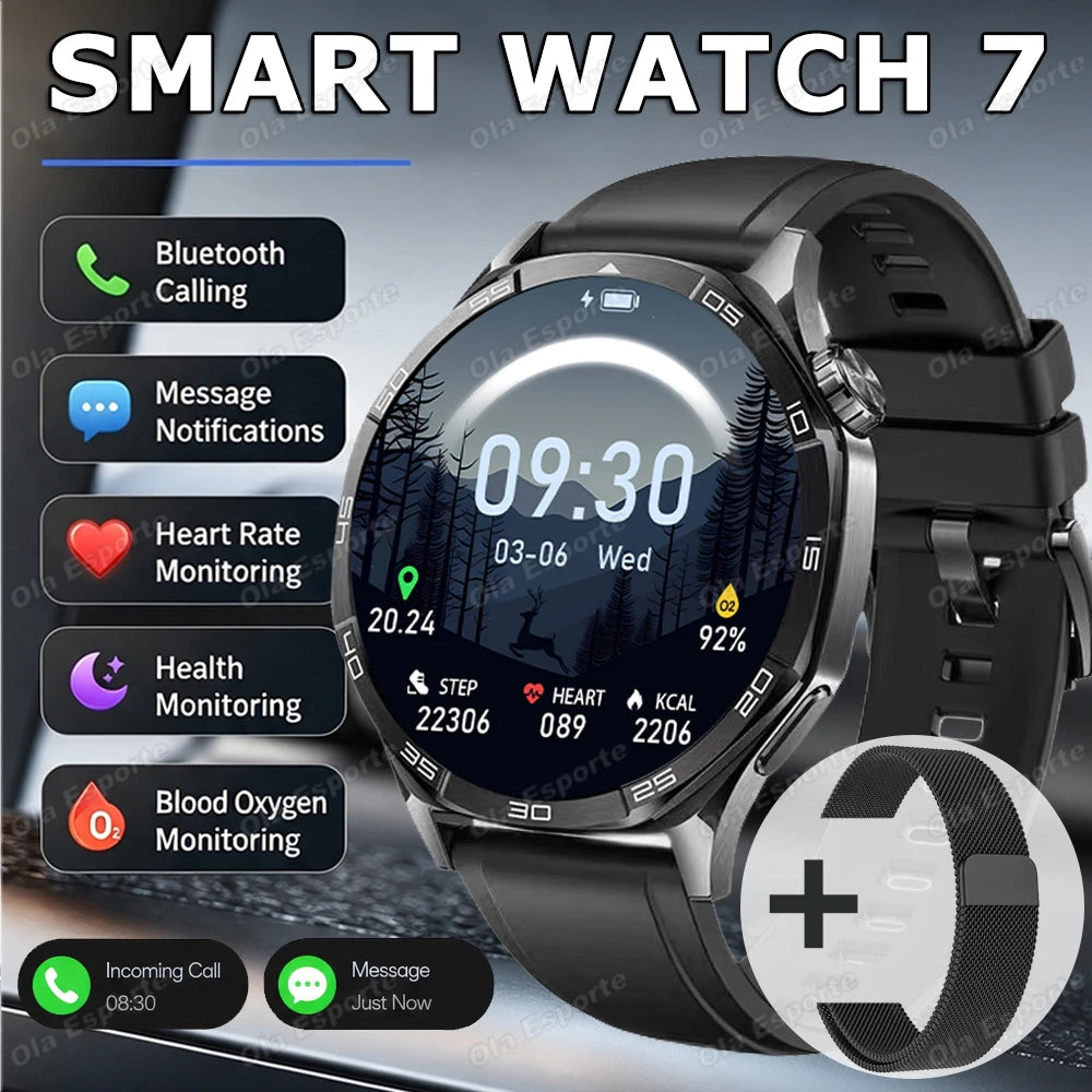 Men Smart Watch 1.52" HD Screen Bluetooth 5.4 Wireless Call Information Reminder Health Monitor Smart Watch IP68 Waterproof HT30