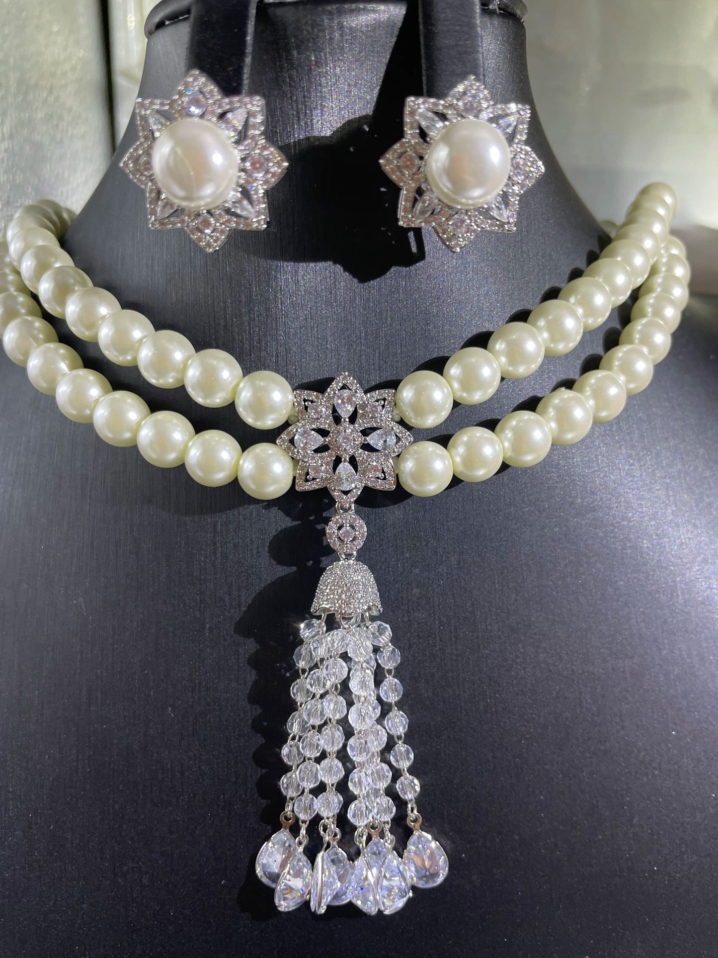 jankelly  Nigeria 2pcs Bridal Zirconia Jewelry Sets For Women Party, Luxury Dubai Nigeria CZ Crystal Wedding Jewelry Sets