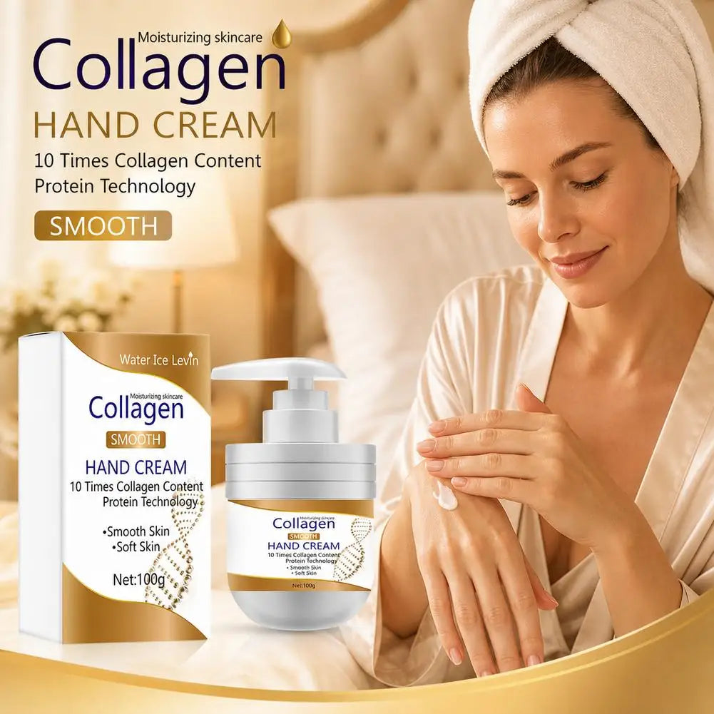 Collagen Hand And Foot Cream,Replenishes Skin Collagen Moisturizes Hands,Collagen Hand Cream Hydrating Hands Cream Skin Care