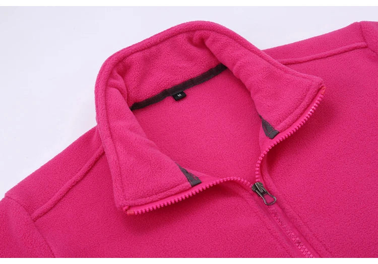 Winter Women's Wool Jacket Stand Collar Warm Breathable Cold Resistant Casual Comfortable Outdoor Travel Hiking Clothing