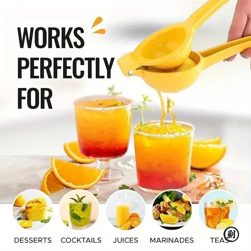 Manual Lemon Clip Creative Kitchen Gadgets Colorful Manual Lemon Juicer Not Easy To Deform Mini Home Portable Lemon Clip