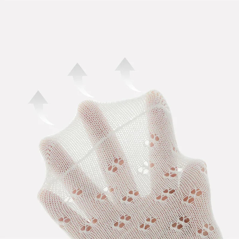 4 Pairs a Lot Hollow Out Mesh Toddler Infant Baby Girls Socks Middle Length Summer Knee Length Kids Tights Accessories