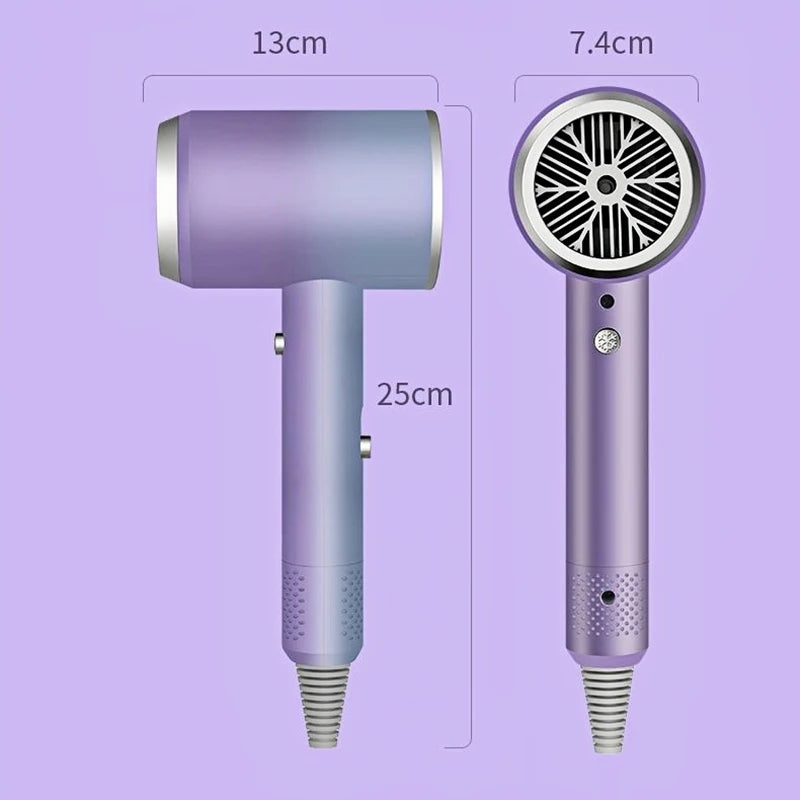 Hair Dryer 1200W Professional Powerful Hair Dryer Fast Heating Hot And Cold Adjustment Ionic Air Blow Dryer with Air Collecting
