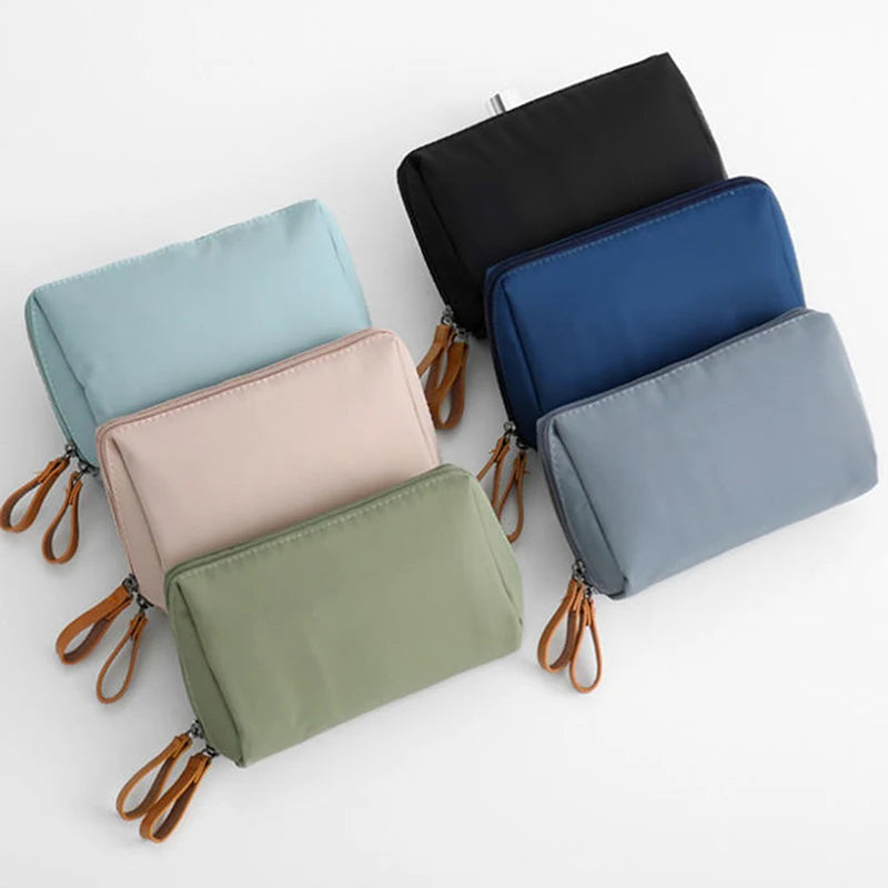 Makeup Bag For Purse Portable Waterproof Cosmetic Bag Lipstick Storage Travel Zipper Pouch For Women Toiletry Organizer Case