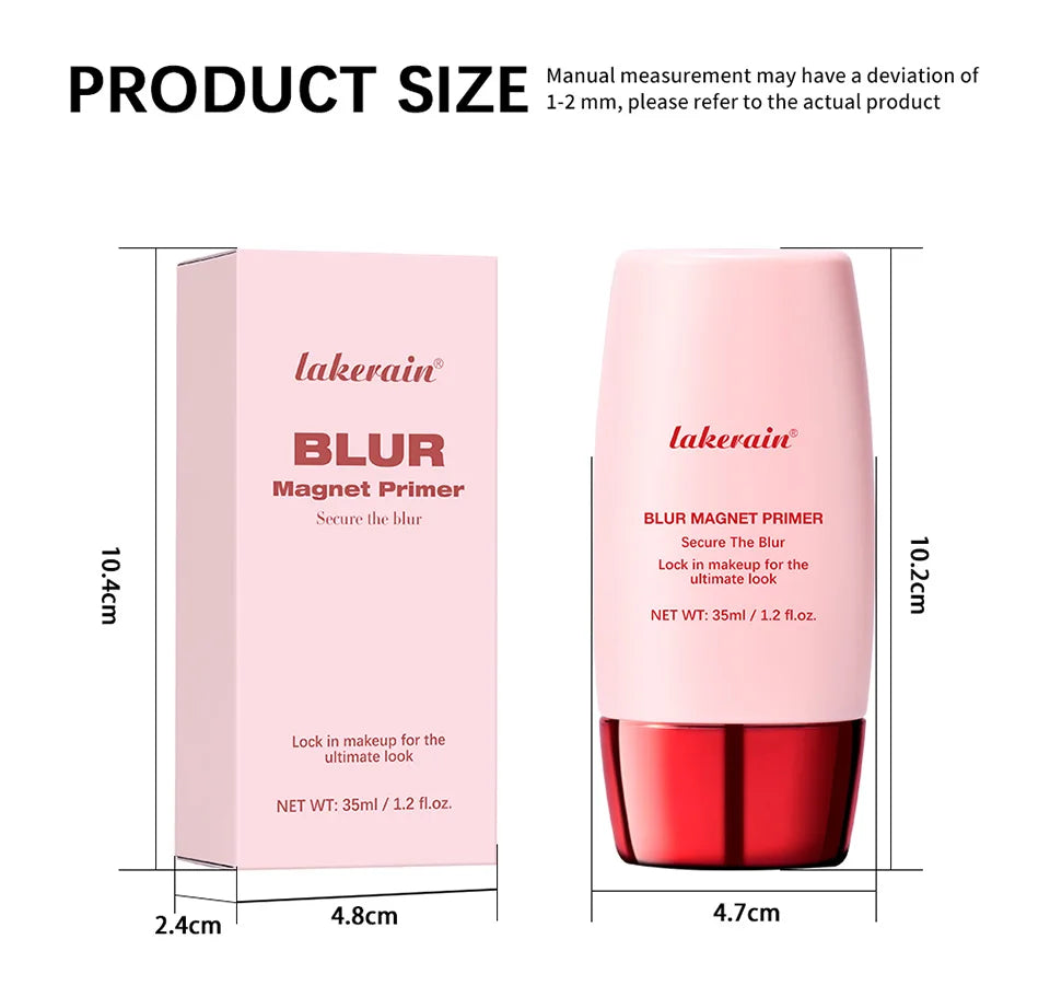 35ml Blur Magnet Primer Matte Finish Moisturizing Even Skin Tone Makeup Base Effectively Control Oil Seamlessly Primer Cosmetics