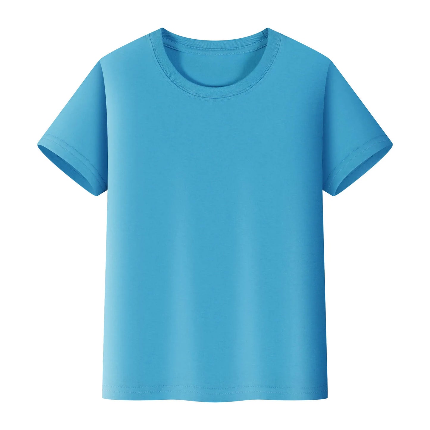 1 to 14 Years Boys Tshirt Plain Cotton Teenage Girls T Shirts Basic White Black Tees Korea Short Sleeve Summer Children Clothing
