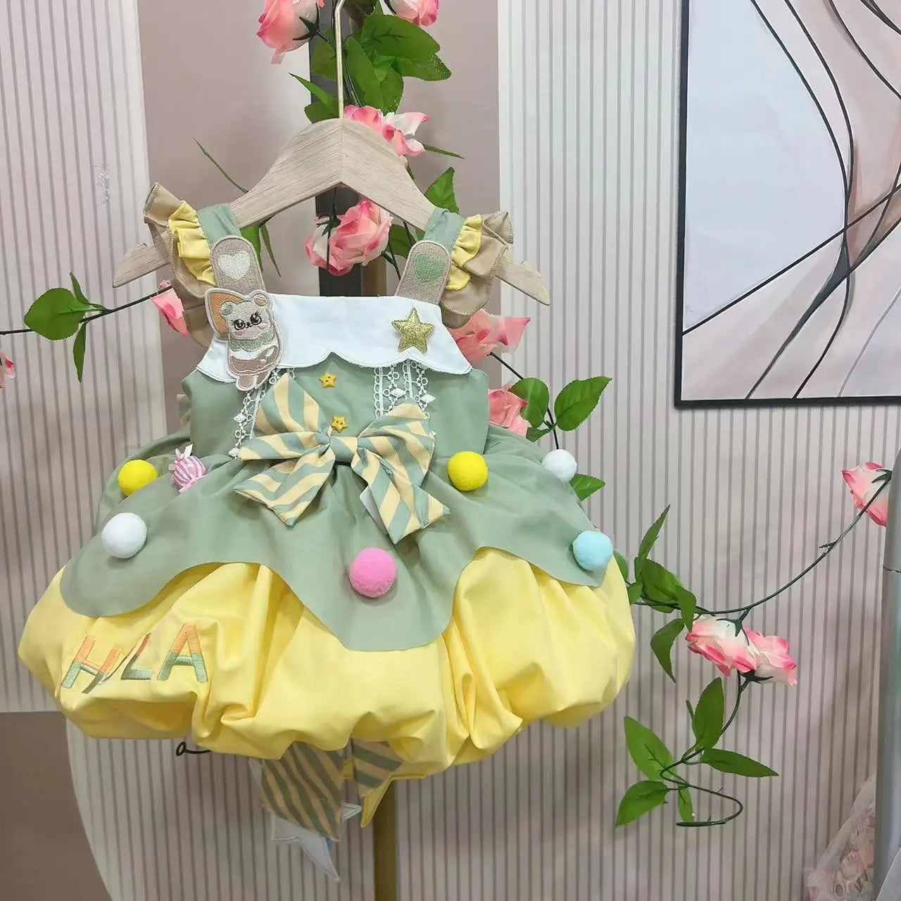 Girls Lolita Dress Summer New Baby Girl Bud Dress Princess Dress Latest Trend Party Wedding Dress Toddler Girl Clothes