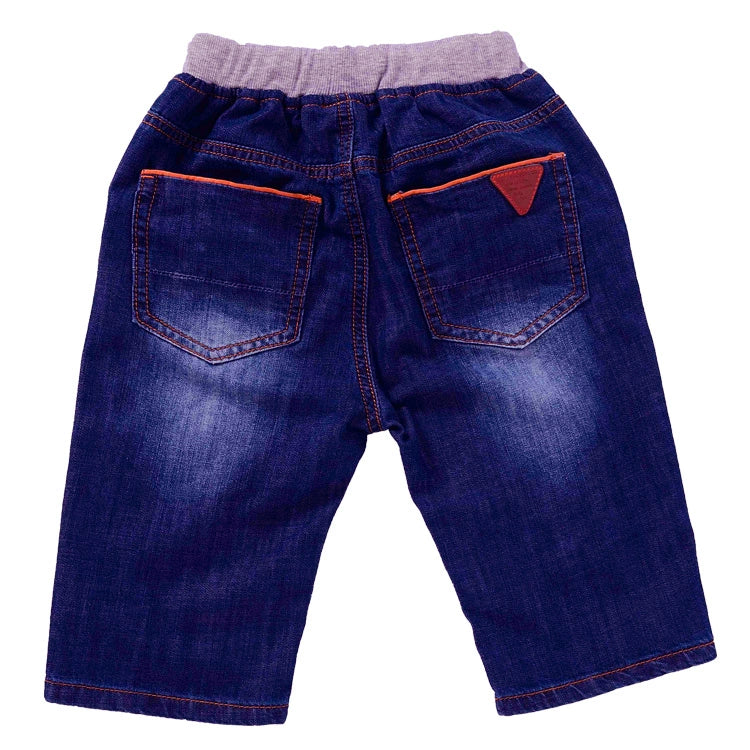 Boy's Denim Shorts Blue Children's Jeans Boy Half Length Middle Pants Children's Casual Pants Summer New Arrival