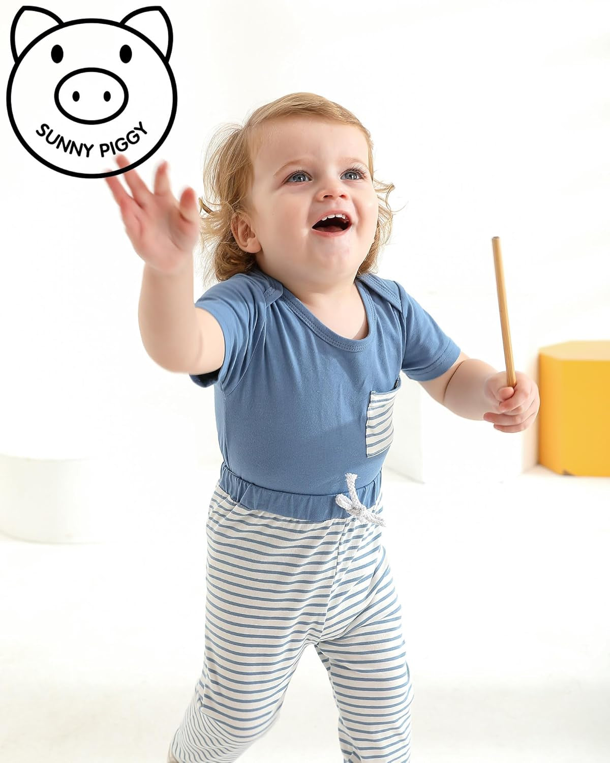 Baby Boy Clothes Newborn Boy Outfit Infant Romper Winter Fall Long Pants Set Hat 3PC