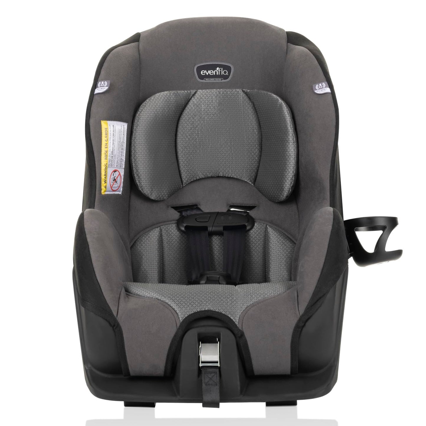 Tribute LX 2-In-1 Lightweight Convertible Car Seat, Travel Friendly (Saturn Gray)